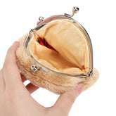 Monchhichi  coin purse (Monchhichi-kun/米色)